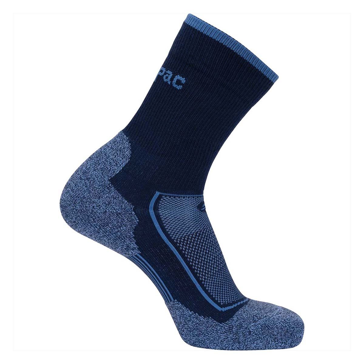 Macpac Light Hiking Sock Navy S, Navy, bcf_hi-res