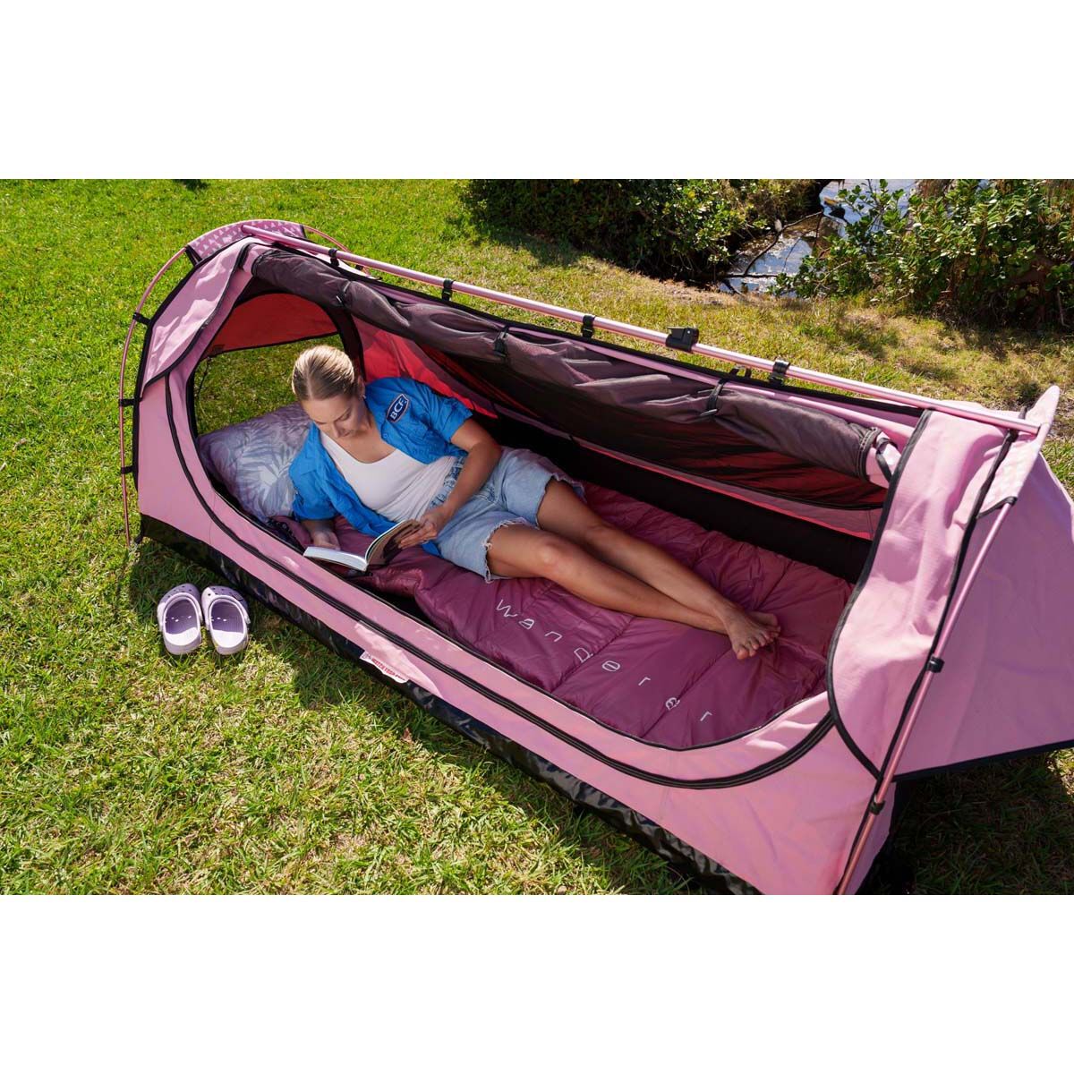 Wanderer Single Rose Pink Swag, , bcf_hi-res