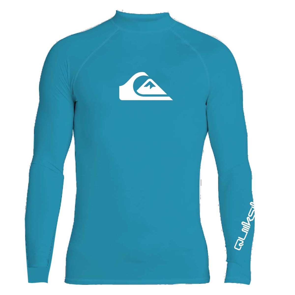 Quiksilver Kids&rsquo; All Time Long Sleeve Rashie Horizon Blue 2, Horizon Blue, bcf_hi-res
