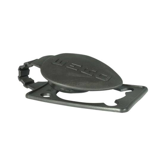 Rod Holder Cap Slimline white, , bcf_hi-res