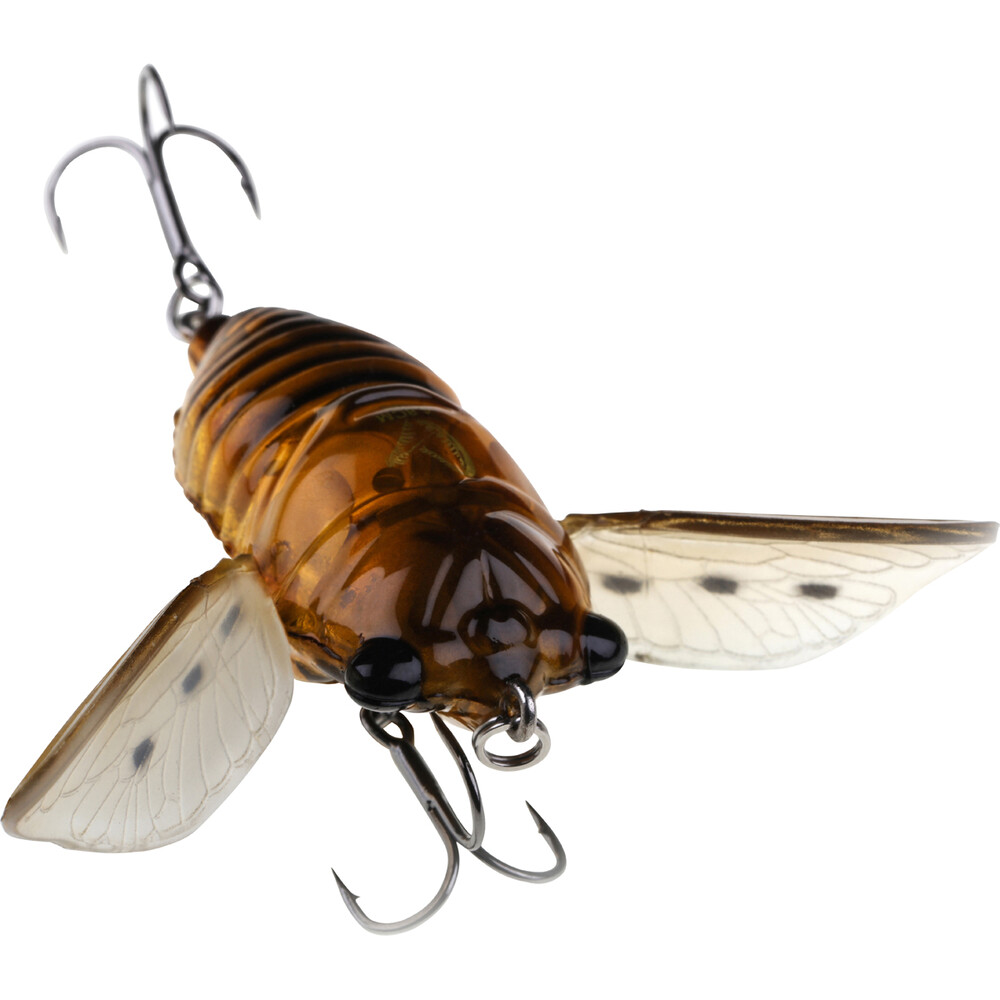 Savage 3D Cicada Surface Lure 4.8cm Natural Clear BCF