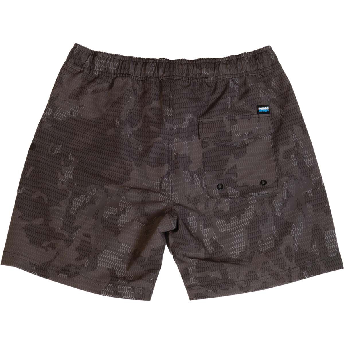 Nomad Men&rsquo;s Volley Shorts Charcoal Camo M, Charcoal Camo, bcf_hi-res