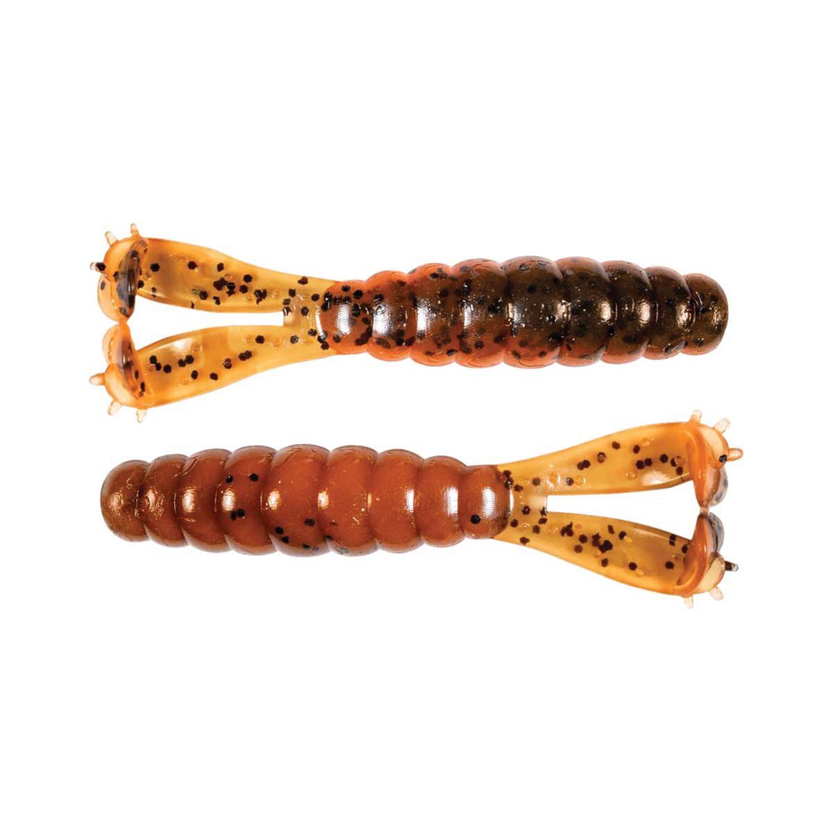 ZMan Baby GOAT&trade; Soft Plastic Lures 3in 6 Pack Green Pumpkin Orange, Green Pumpkin Orange, bcf_hi-res