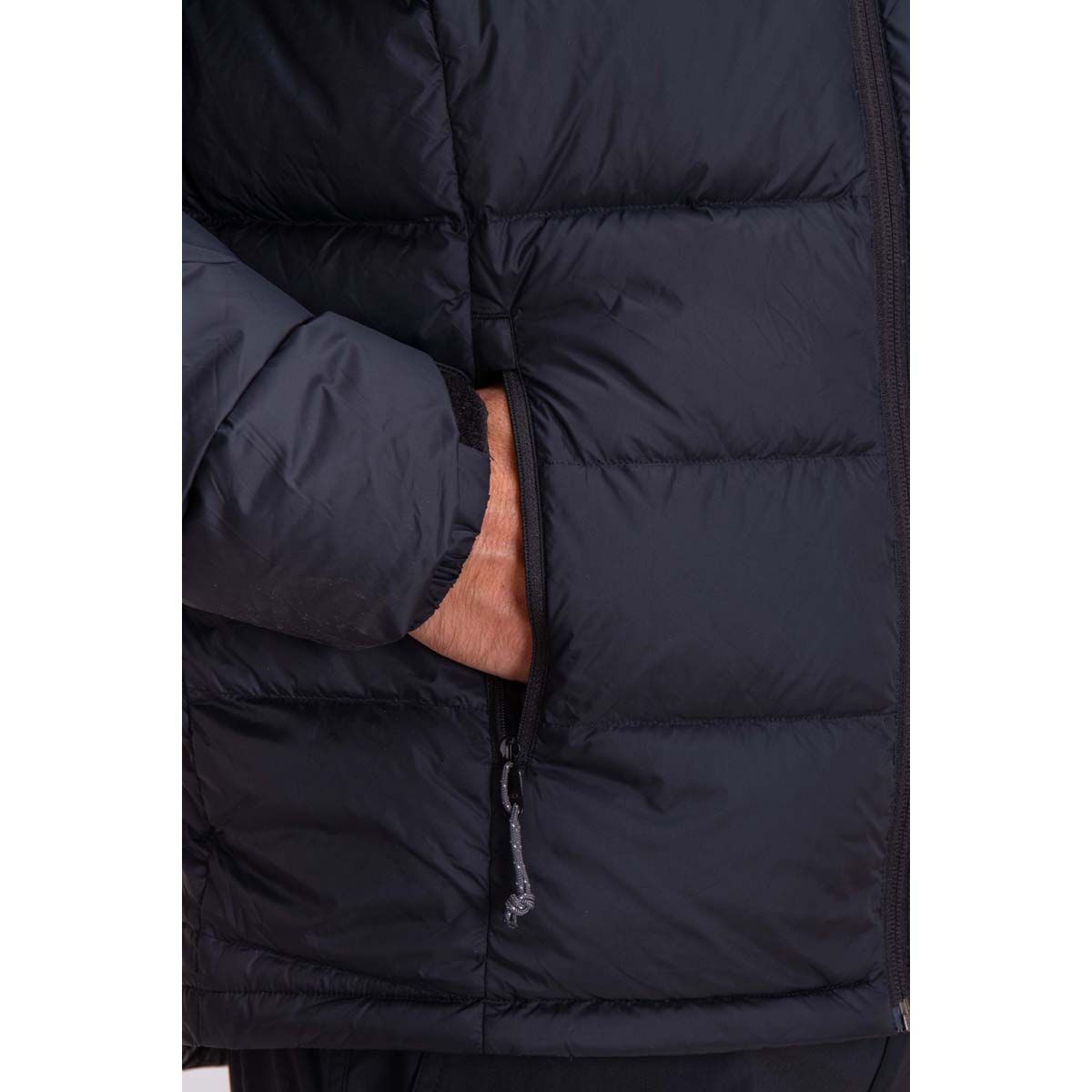 Macpac Men's Halo Down Puffer Jacket V2, Black, bcf_hi-res