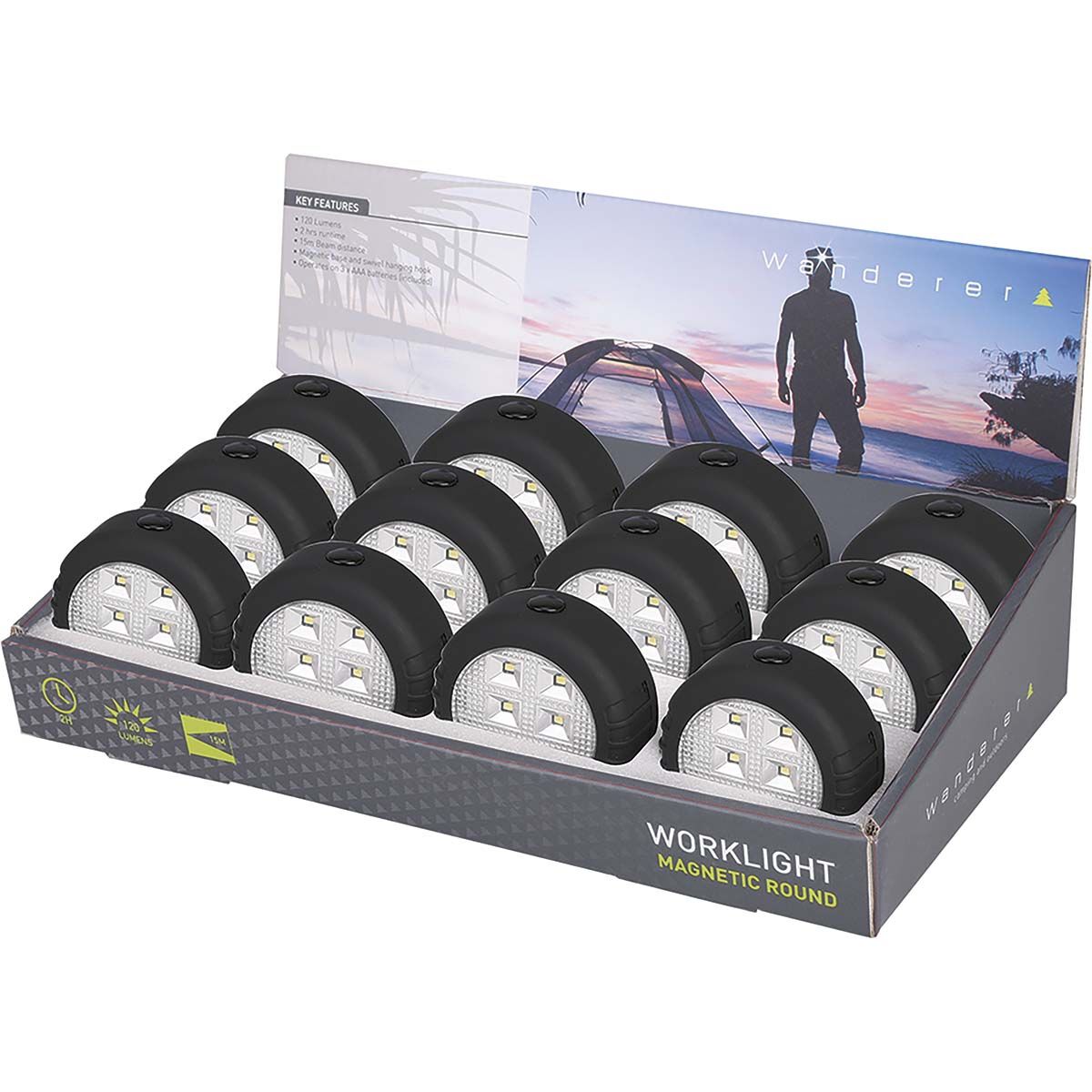 Wanderer Round Magnetic Worklight, , bcf_hi-res