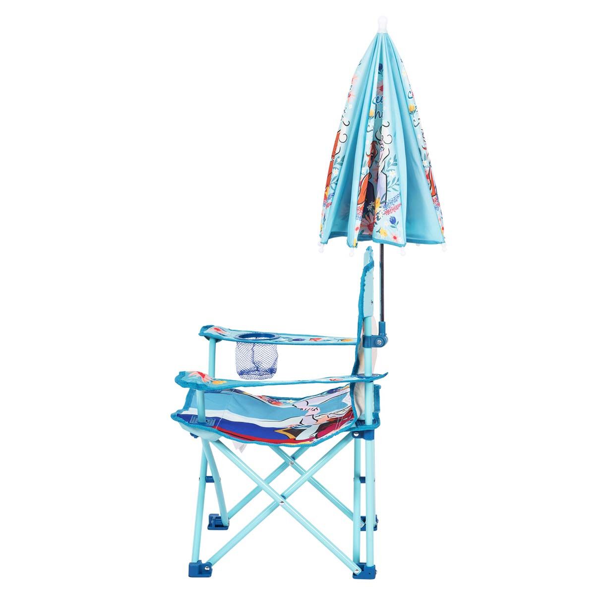 Frozen Kids Camp Chair with Umbrella 30kg, , bcf_hi-res