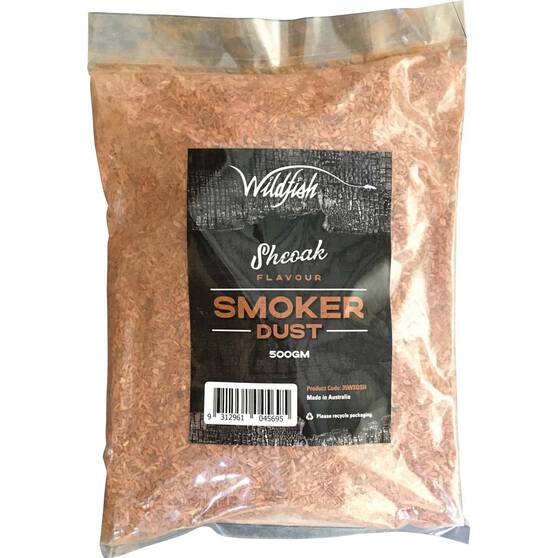 Wildfish Sheoak Smoker Dust 500g, , bcf_hi-res