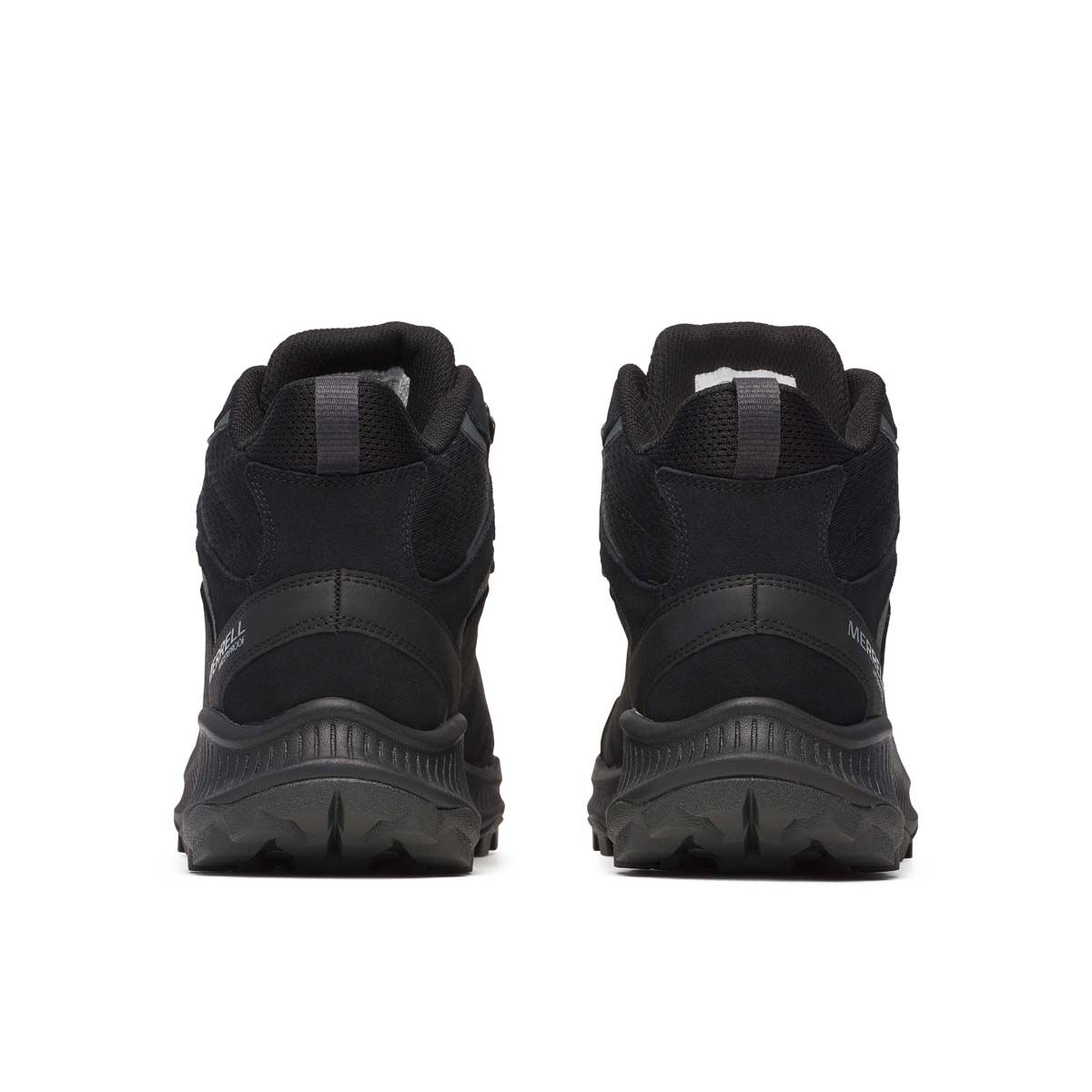 Merrell Women&rsquo;s Speed Strike 2 Leather Mid Waterproof Hiking Shoes, Black, bcf_hi-res