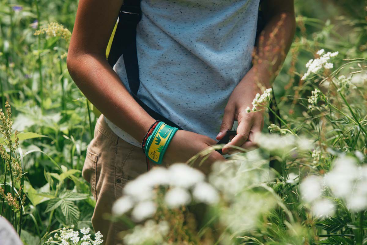 Para'kito Mosquito Kids Wristband&nbsp; Crocodile, Crocodile, bcf_hi-res