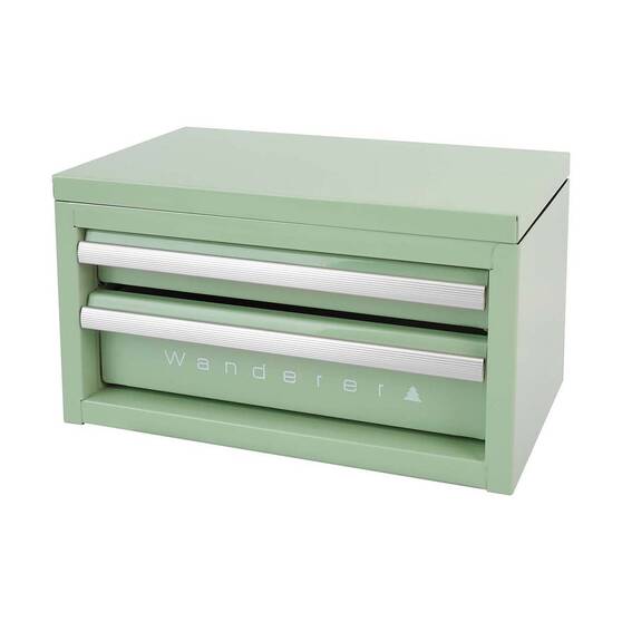 Wanderer Mini Gear Cabinet 2 Drawer Mint, Mint, bcf_hi-res