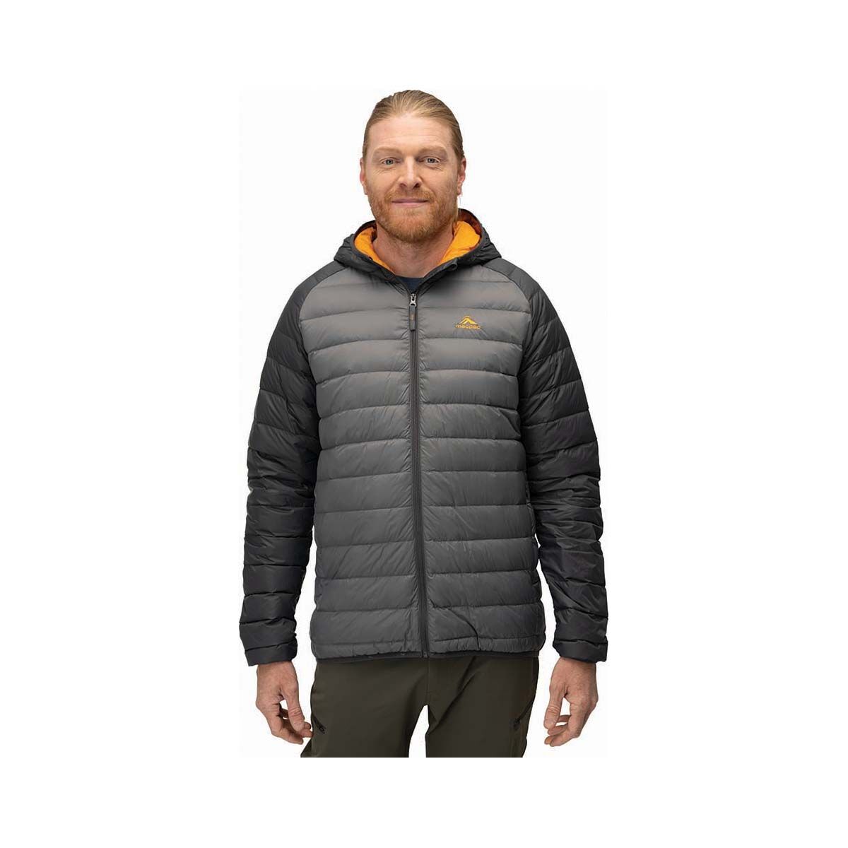 Macpac Men's Uber Light Hooded Down Puffer Jacket V2 Smoked Pearl S, Smoked Pearl, bcf_hi-res