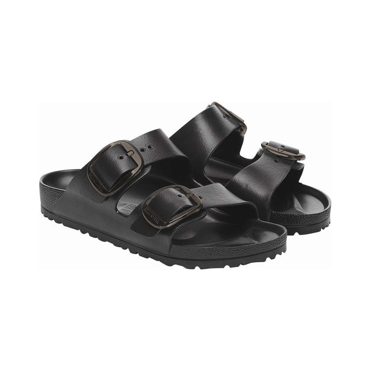 Birkenstock Unisex Arizona EVA Elemental Regular Sandals, Black, bcf_hi-res