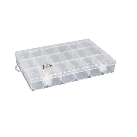 Beoccudo 3600 Tackle Box Organizer Plastic Storage Boxes & Trays with Removable Dividers Clear Fishing Lure Container