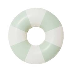 SUNNYLiFE Vacay Olive Stripe Inflatable Pool Tube, , bcf_hi-res