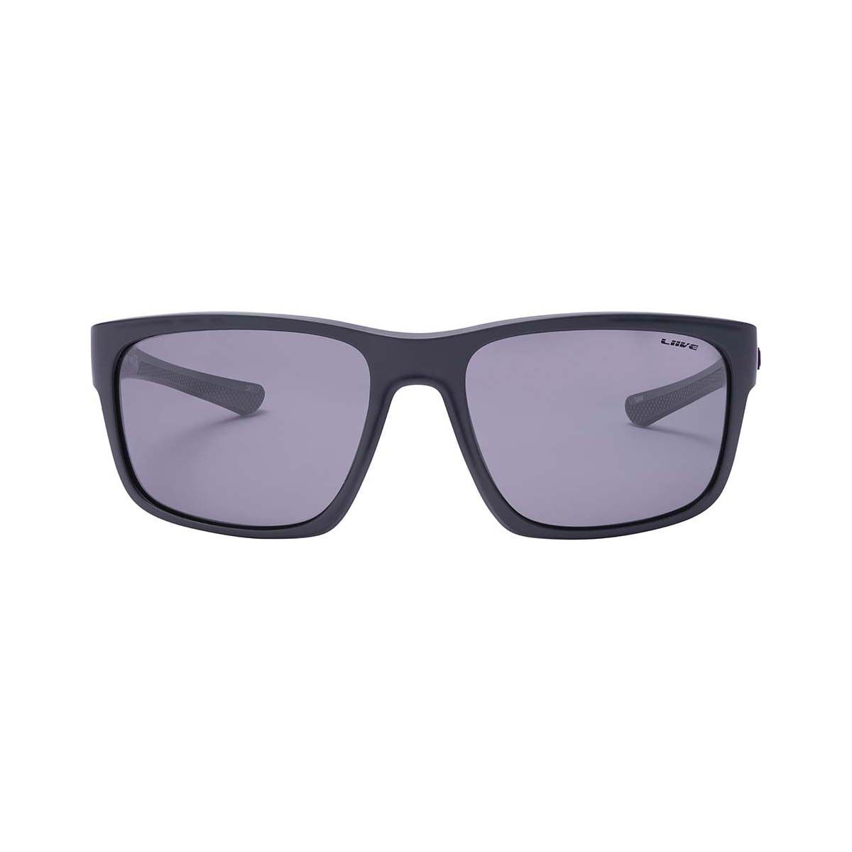 Liive Men&rsquo;s Whip Polarised Sunglasses Matt Black with Grey Lens, , bcf_hi-res
