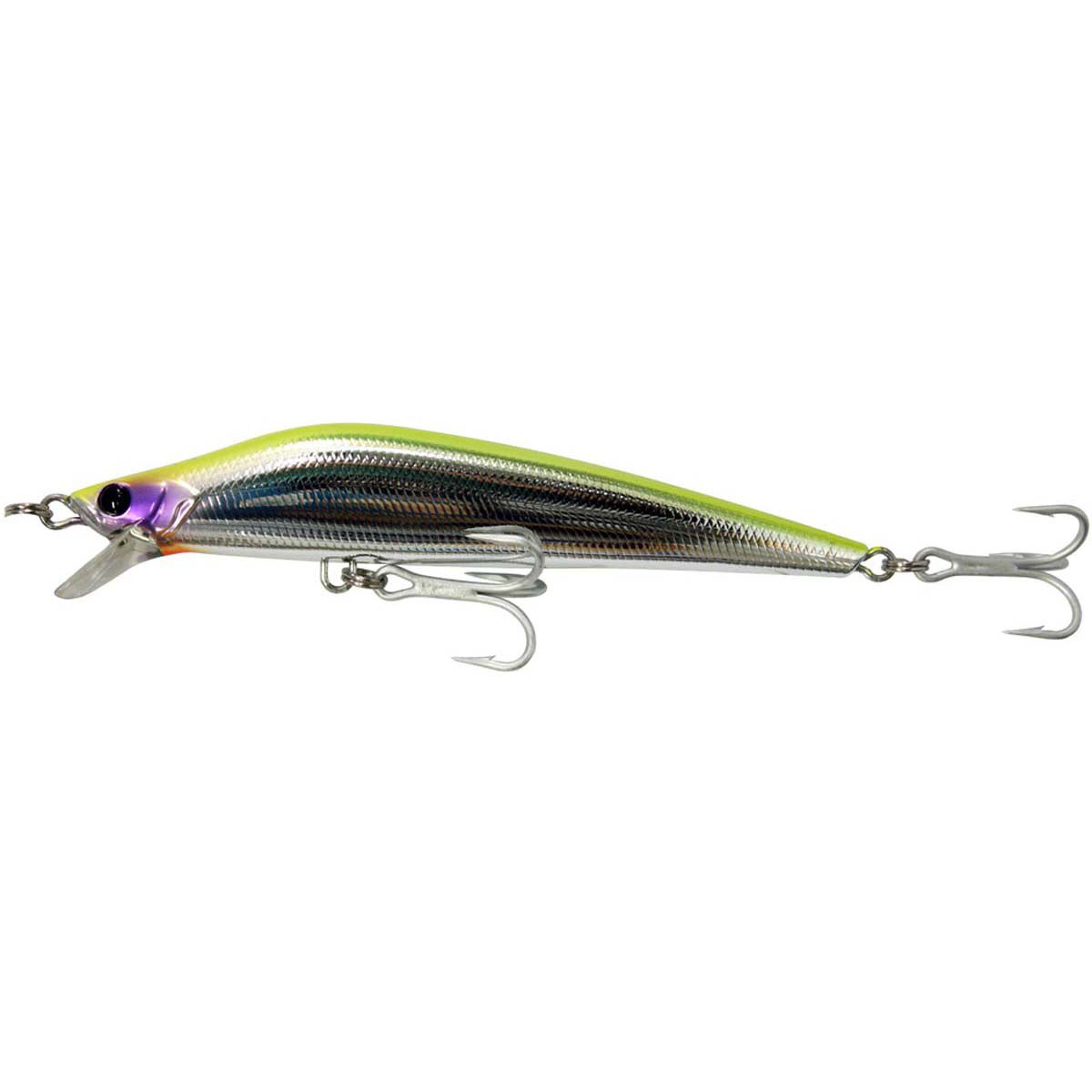 Zerek Barra-X Pro Hard Body Lure 10cm Lime Minnow, Lime Minnow, bcf_hi-res
