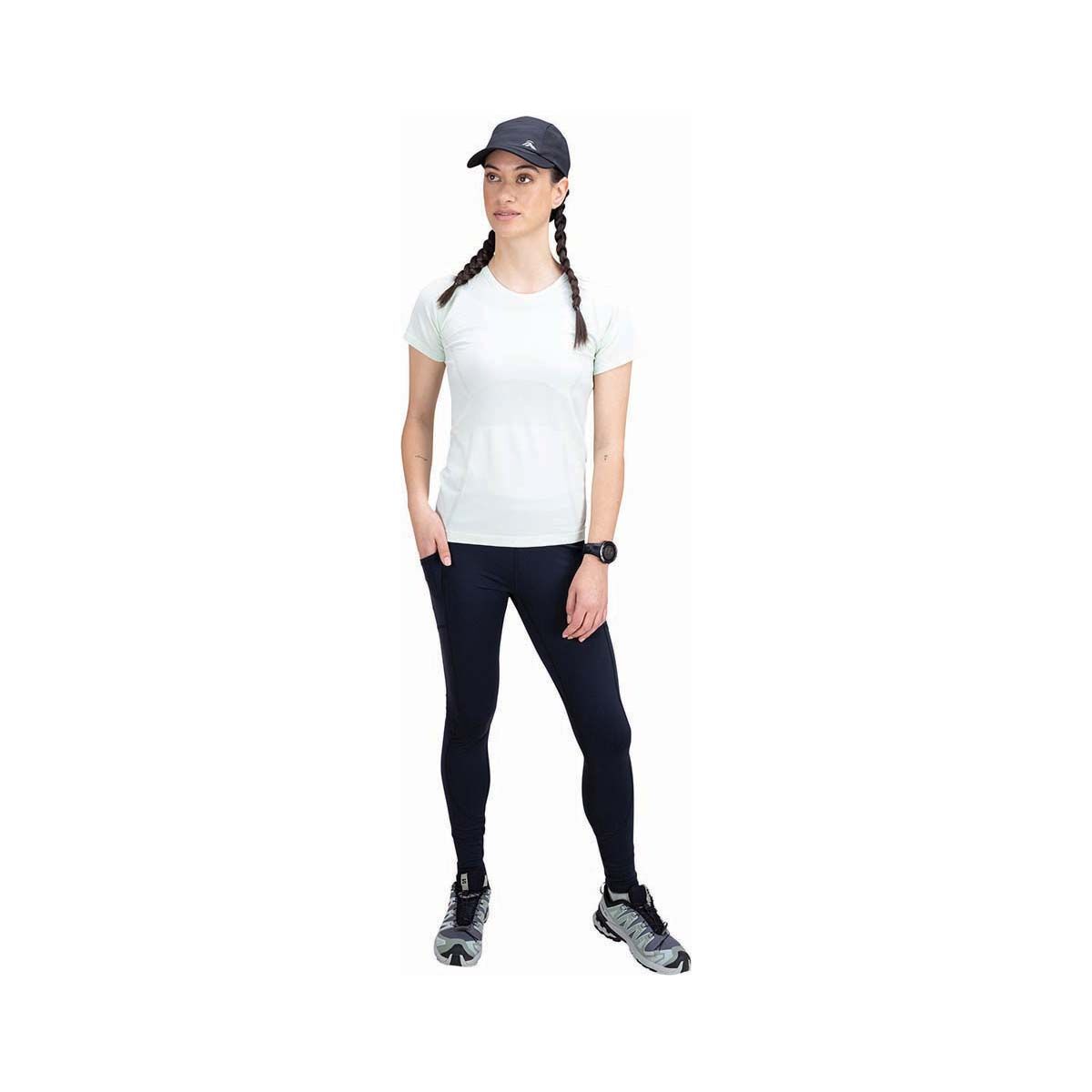 Macpac Women's Traverse Trail Tights V5 Black 16, Black, bcf_hi-res