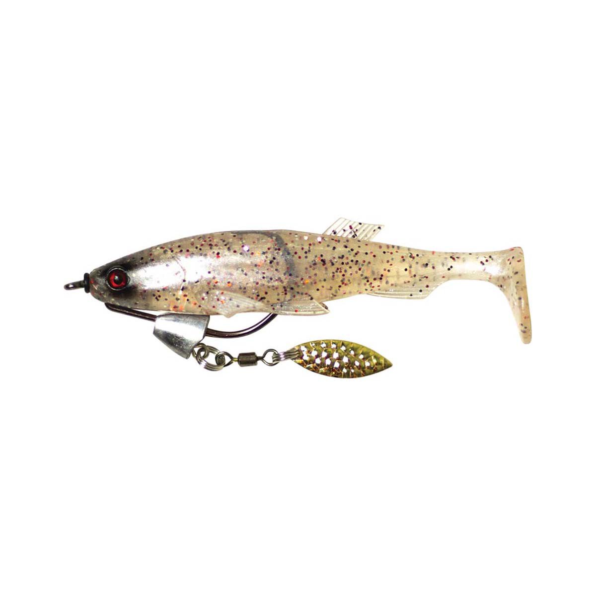 Raptor Kamikaze Soft Plastic Lure 2pk 5in Ghost Sparkle, Ghost Sparkle, bcf_hi-res