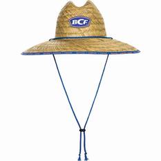 BCF Youth Straw Hat Blue 52cm, Blue, bcf_hi-res