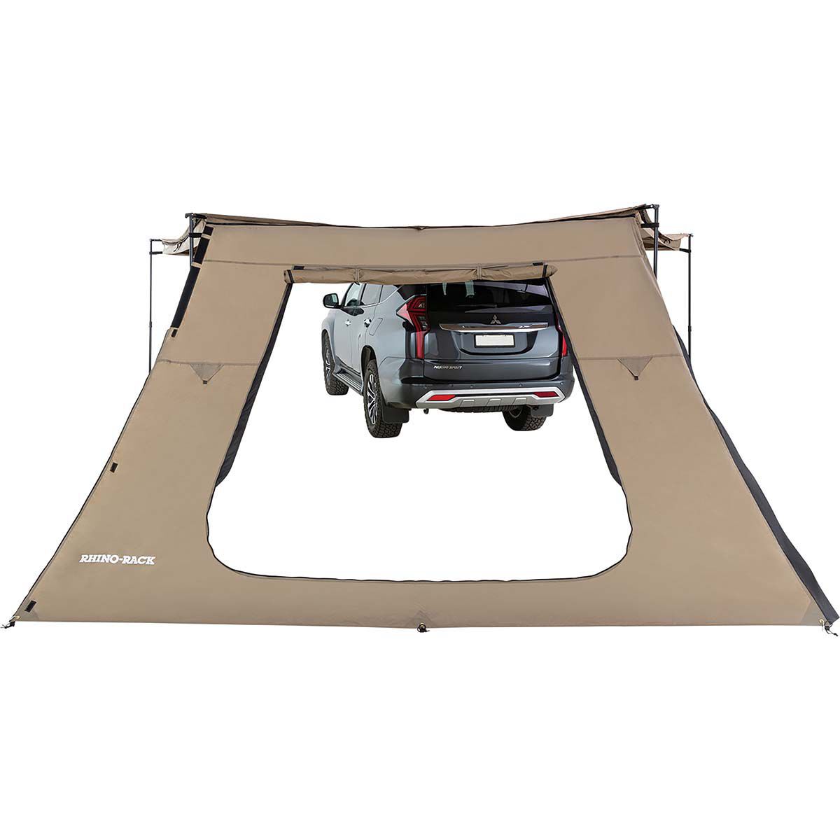 Rhino Rack Batwing Tapered Zip Extension with Door, , bcf_hi-res