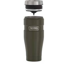 Thermos King Stainless Steel Tumbler 470ml Matte Army, , bcf_hi-res