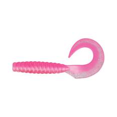 Berkley PowerBait Grub Soft Plastic Lure 5in Pink Glitter, Pink Glitter, bcf_hi-res