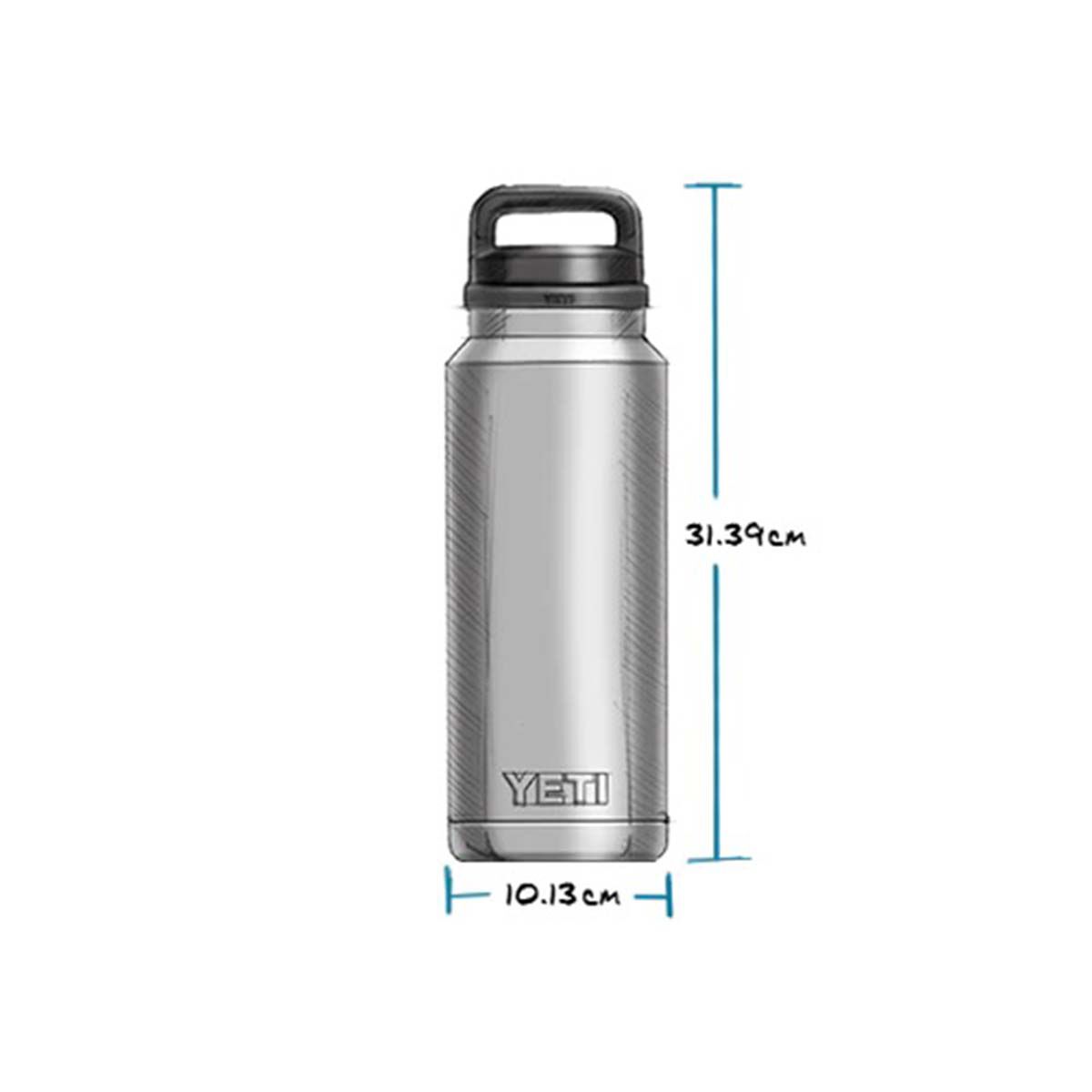 YETI&reg; Rambler&reg; Bottle 46 oz (1.4 L) with Chug Cap, Navy, bcf_hi-res