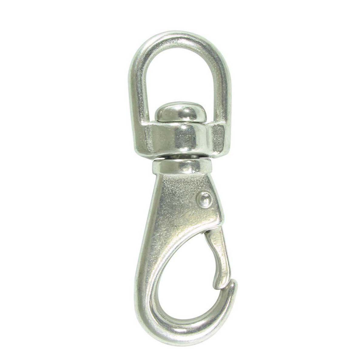 Blueline Stainless Snap Hook Swivel Eye 65mm BCF