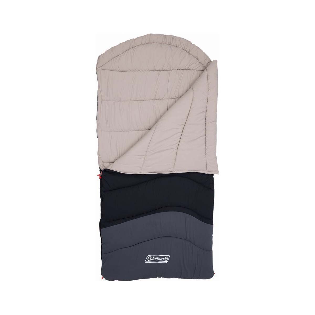 Coleman Mudgee 0C Tall Hooded Sleeping Bag, , bcf_hi-res