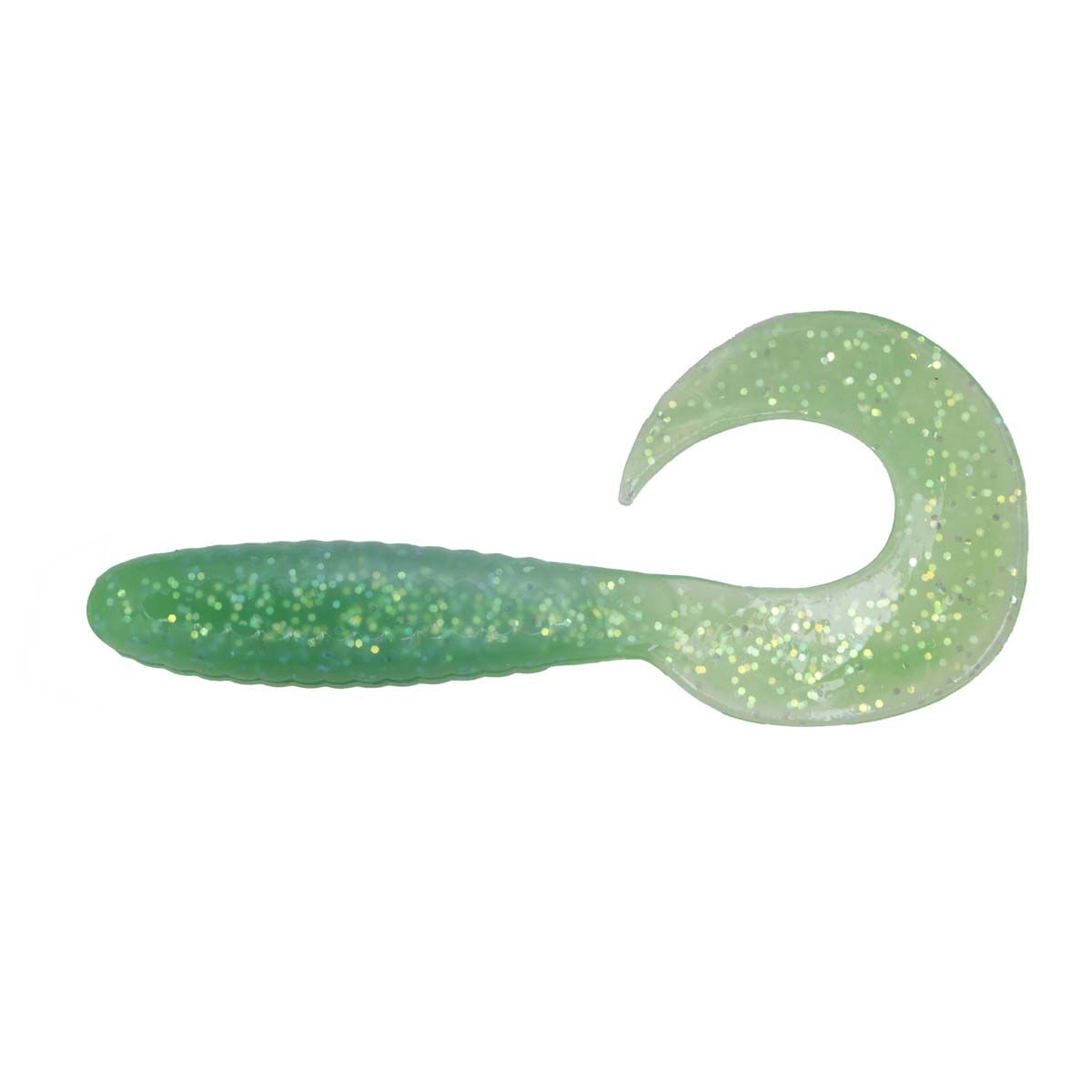 Berkley Gulp! Grub Soft Plastic 2.5in Green Starry Night, Green Starry Night, bcf_hi-res