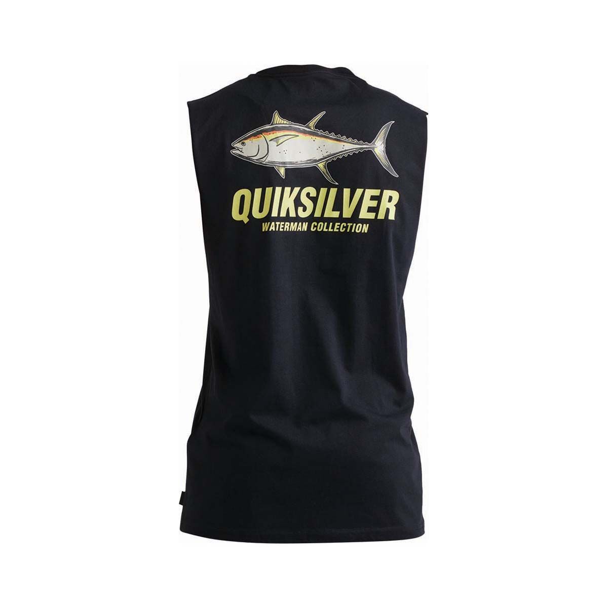 Quiksilver Men's Slack Tide Muscle Tank Black S, Black, bcf_hi-res