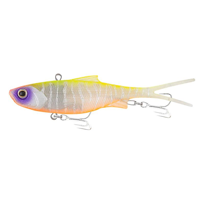 Samaki Vibelicious Fork Tail Soft Vibe Lure 150mm 50g Cleopatra Tiger UV, Cleopatra Tiger UV, bcf_hi-res