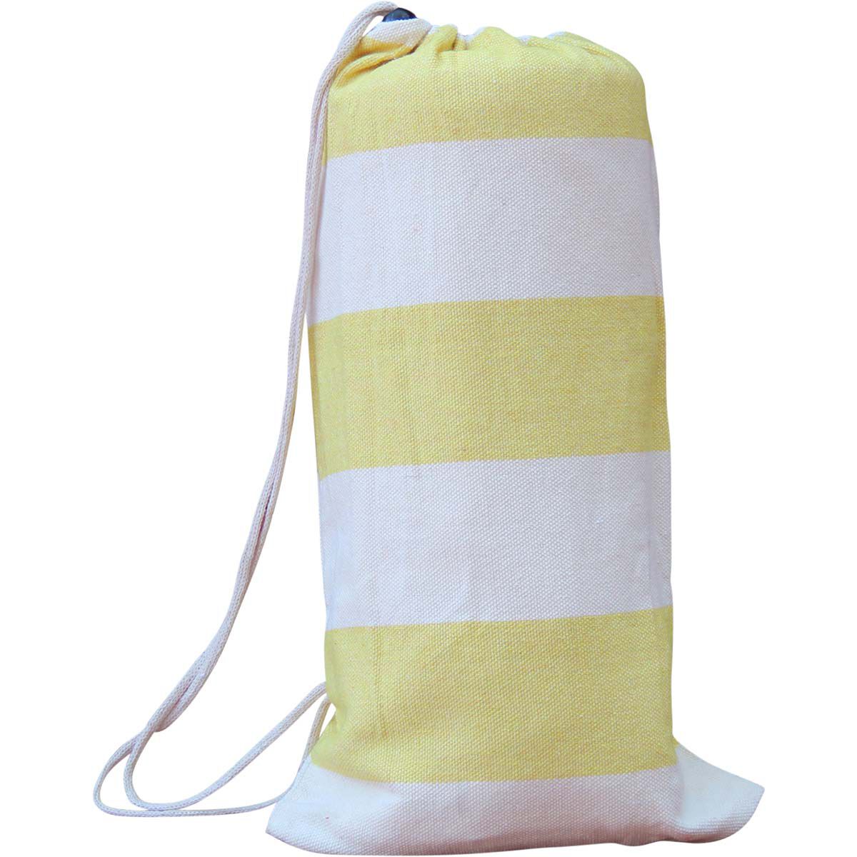 Wanderer Yellow Stripe Double Hammock, , bcf_hi-res