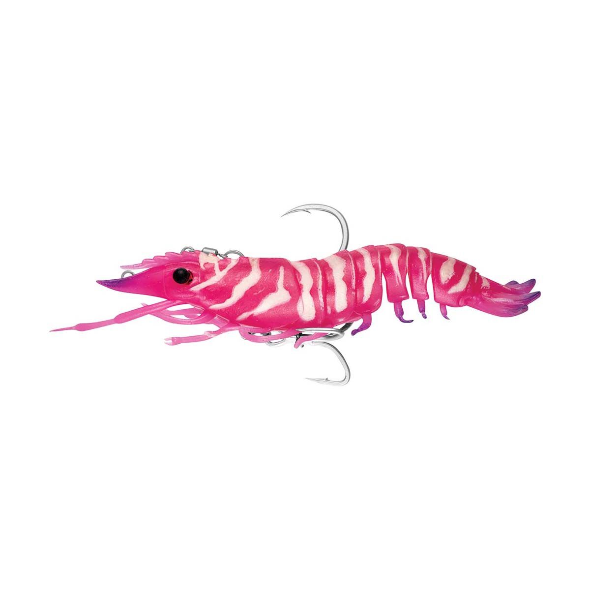 Nomad Live Ops Sumo Shrimp Pre-Rigged Soft Plastic Lure 5in Hyper Pink, Hyper Pink, bcf_hi-res