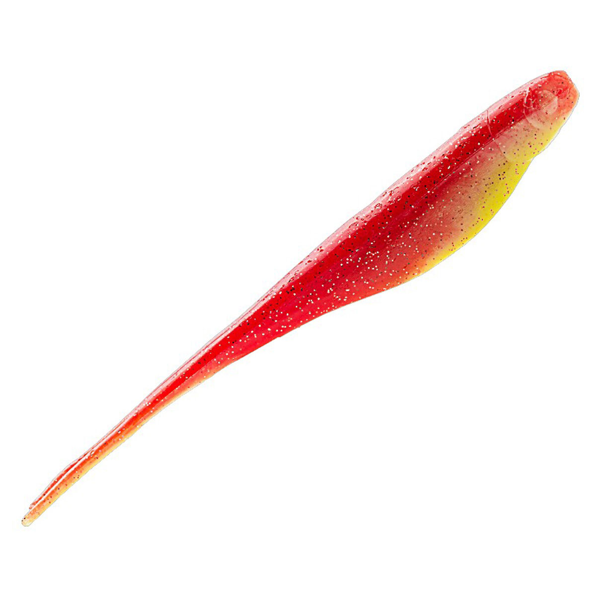 ZMan Jerk ShadZ Soft Plastic Lure 5in 5 Pack Bleeding Banana, Bleeding Banana, bcf_hi-res