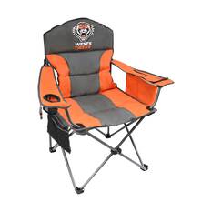 NRL Wests Tigers Camp Chair 130kg, , bcf_hi-res