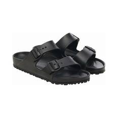 Birkenstock Unisex Arizona EVA Sandals, Black, bcf_hi-res