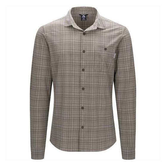 Macpac Men's Eclipse Long Sleeve Shirt V2, Dusky Green, bcf_hi-res