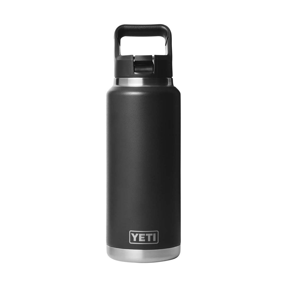 YETI&reg; Rambler&reg; Straw Bottle (1065 ml) Black, Black, bcf_hi-res