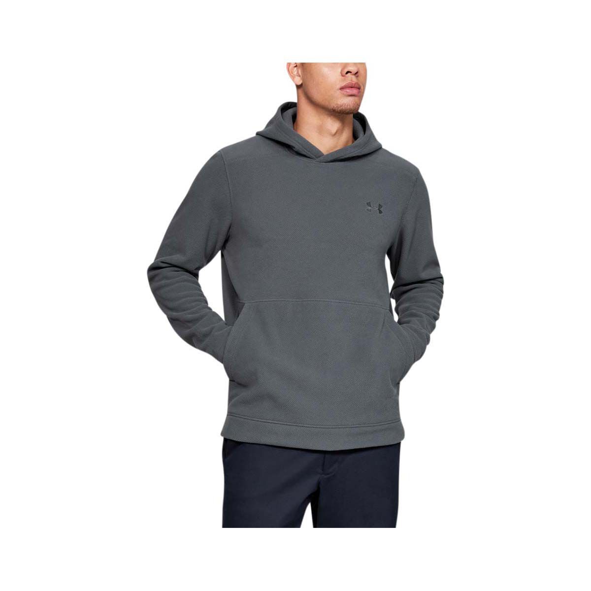 grey under armour hoodie