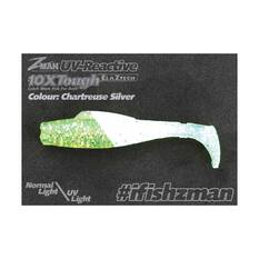 Zman Minnowz Soft Plastic Lure 3in 6 Pack Chartreuse Silver, Chartreuse Silver, bcf_hi-res