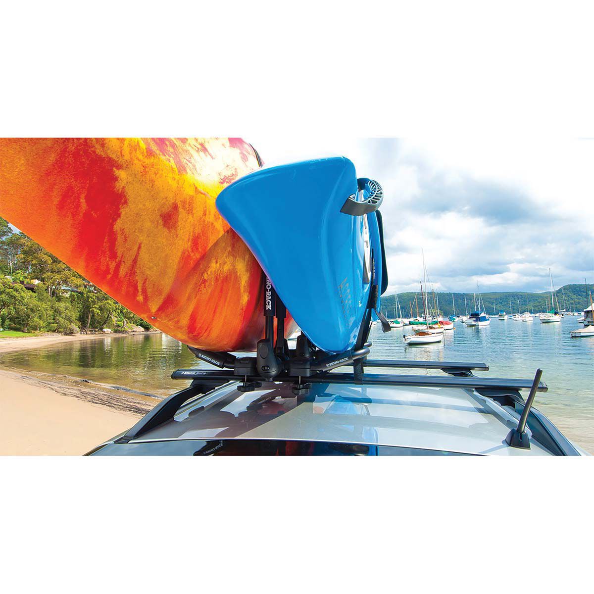 Rhino Rack Folding J Style Kayak Carrier Extension, , bcf_hi-res