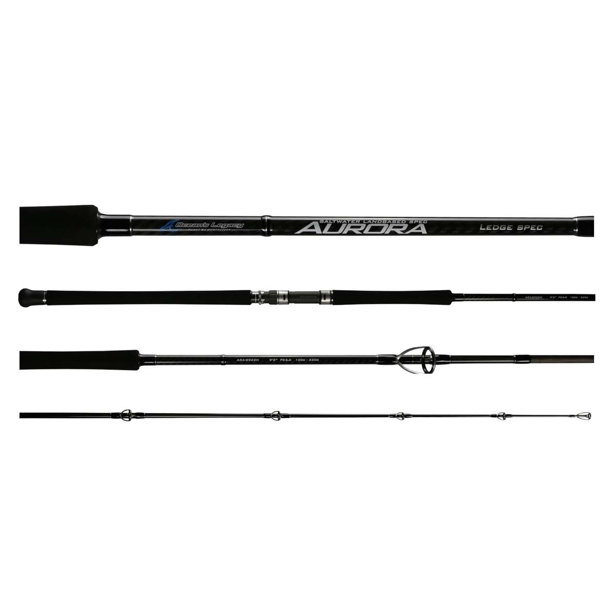 Ocean's Legacy Aurora LS Spinning Surf Rod LS PE8, , bcf_hi-res