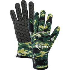 Adreno Invisi-Skin Gloves 2mm Green L, Green, bcf_hi-res