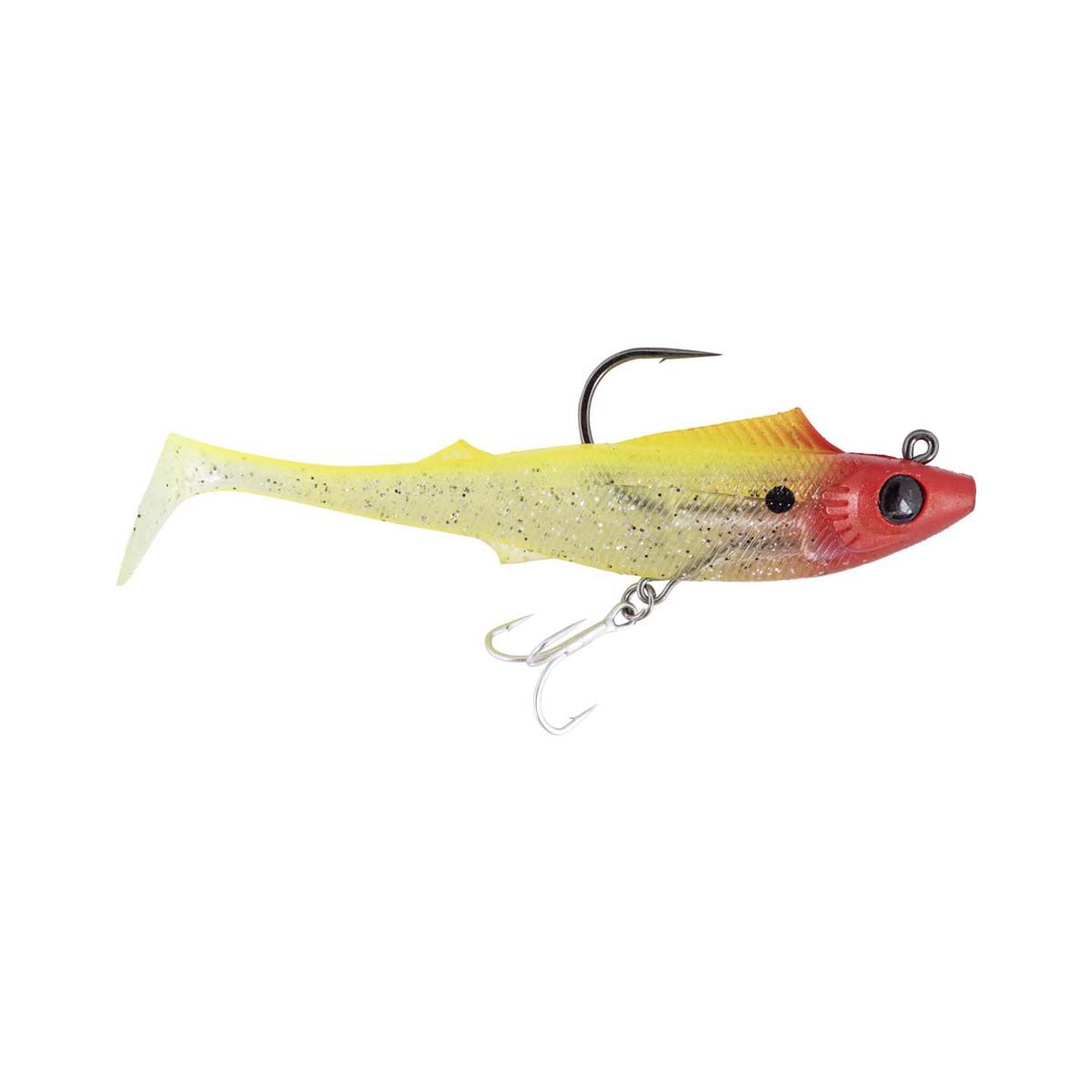 Berkley Shimma Pro-Rig Soft Plastic Lure 4.5in Tommy Red Head, Tommy Red Head, bcf_hi-res