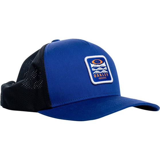 Oakley Elements Waves Trucker Cap Crystal Blue, Crystal Blue, bcf_hi-res