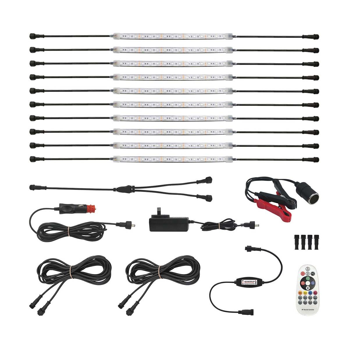 Wanderer 10 Bar LED Light Kit, , bcf_hi-res
