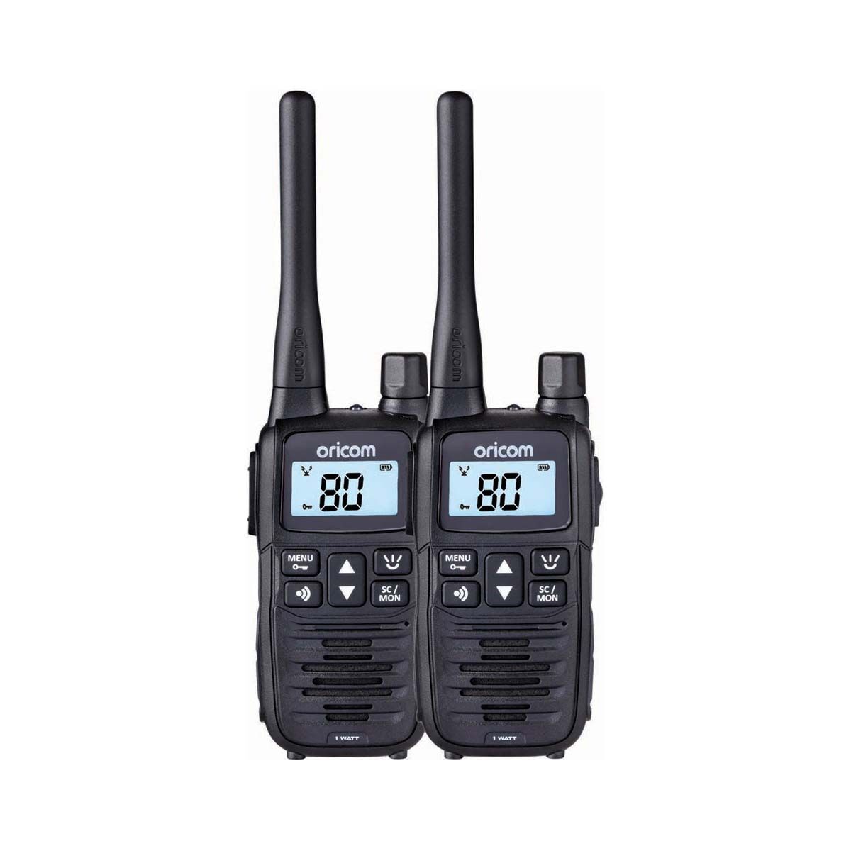 Oricom 1W Handheld UHF Twin Pack UHF1400-2, , bcf_hi-res