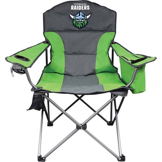 NRL Canberra Raiders Camp Chair 130kg, , bcf_hi-res