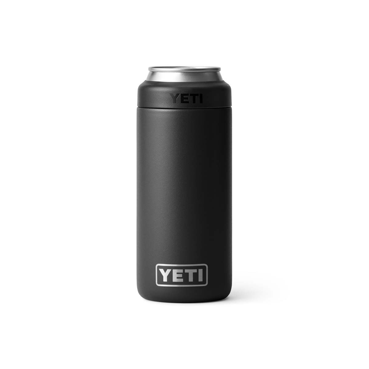 YETI&reg; Rambler&reg; Colster&reg; Slim Can Cooler (355ml) Black, Black, bcf_hi-res